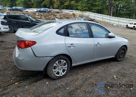 2010 Hyundai Elantra Blue from USA, damaged, VIN KMHDU4AD0AU085216